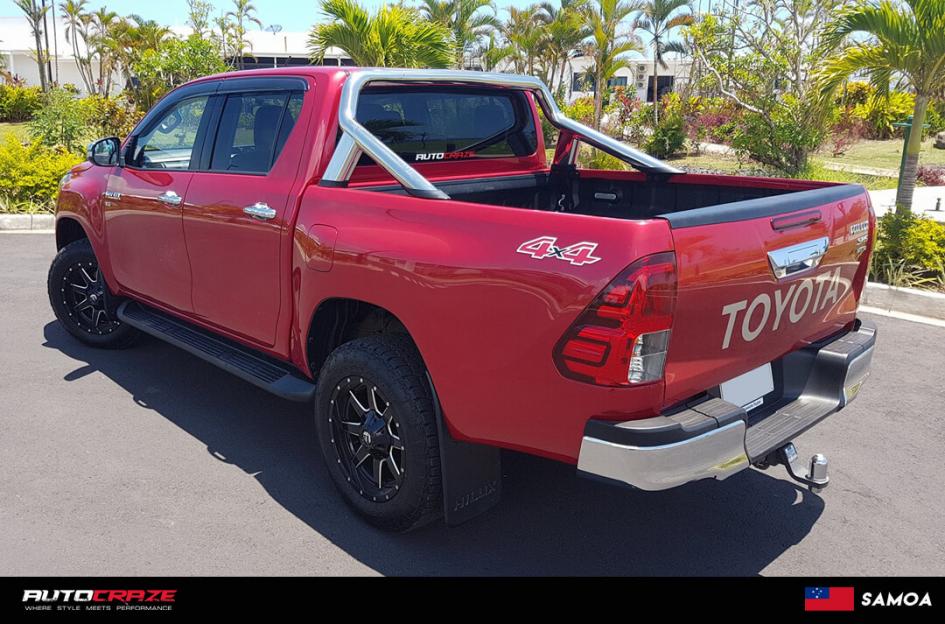 TOYOTA HILUX N80 4WD MAVERICK GLOSS BLACK MILLED ACCENTS